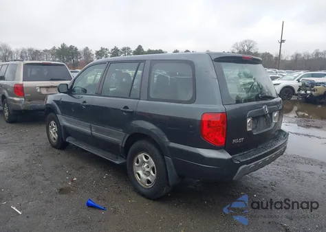 2003 Honda Pilot Lx from USA, damaged, VIN 2HKYF181X3H610581